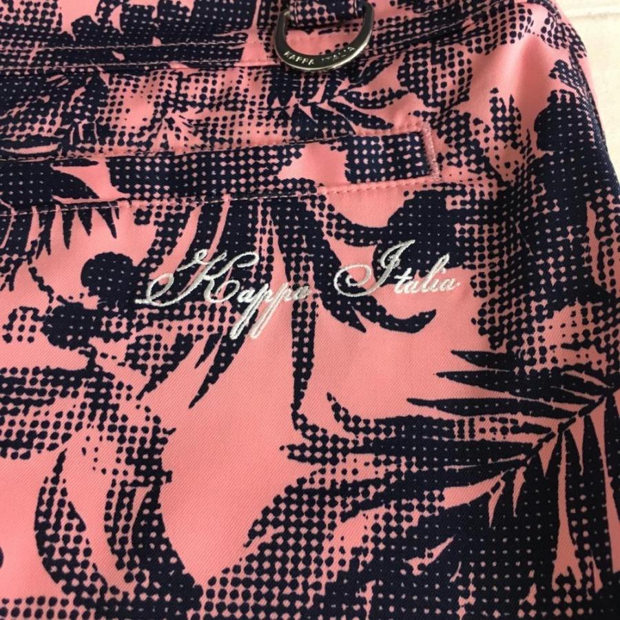 カッパ ストレッチスカート ピンク×ネイビー ハイビスカス柄 レディース ゴルフウェア Kappa (超美品)/60%OFF価格 :1-240001092362:レオナード 通販 ★特価60%OFF★Kappa カッパ ストレッチスカート ピンク×ネイビー ハイビスカス柄 レディース ゴルフウェア