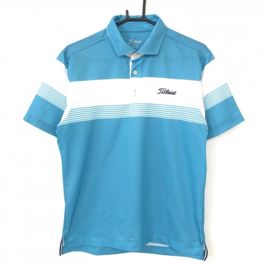 20%OFF価格／(美品)TITLEIST タイトリスト 半袖ポロシャツ ライト