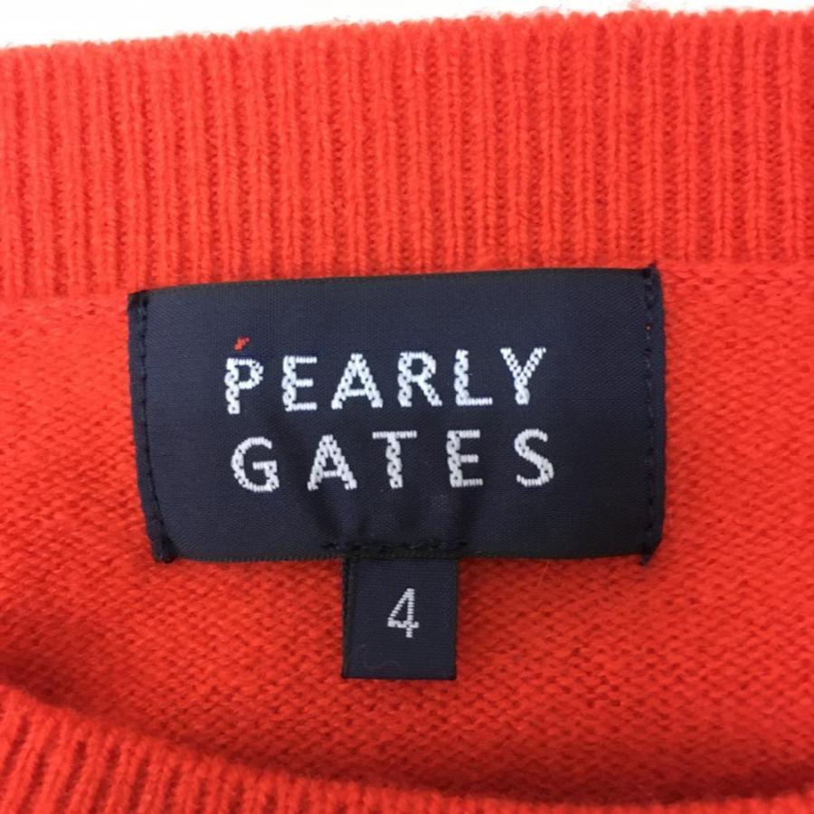 20%OFF価格／(美品)2020年＊PEARLY GATES パーリーゲイツ 長袖ニット