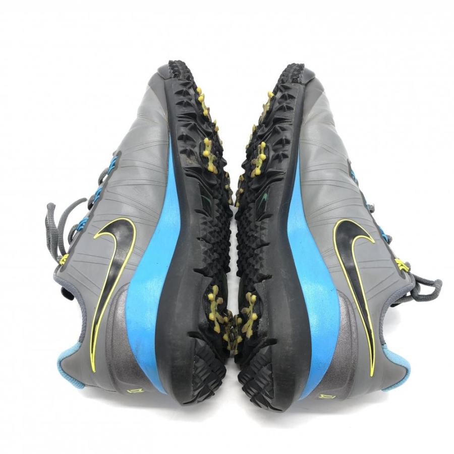 NIKE ナイキゴルフ ゴルフシューズ グレー×ブルー 605390-002 NIKE ナイキゴルフ ゴルフシューズ グレー×ブルー 605390-002