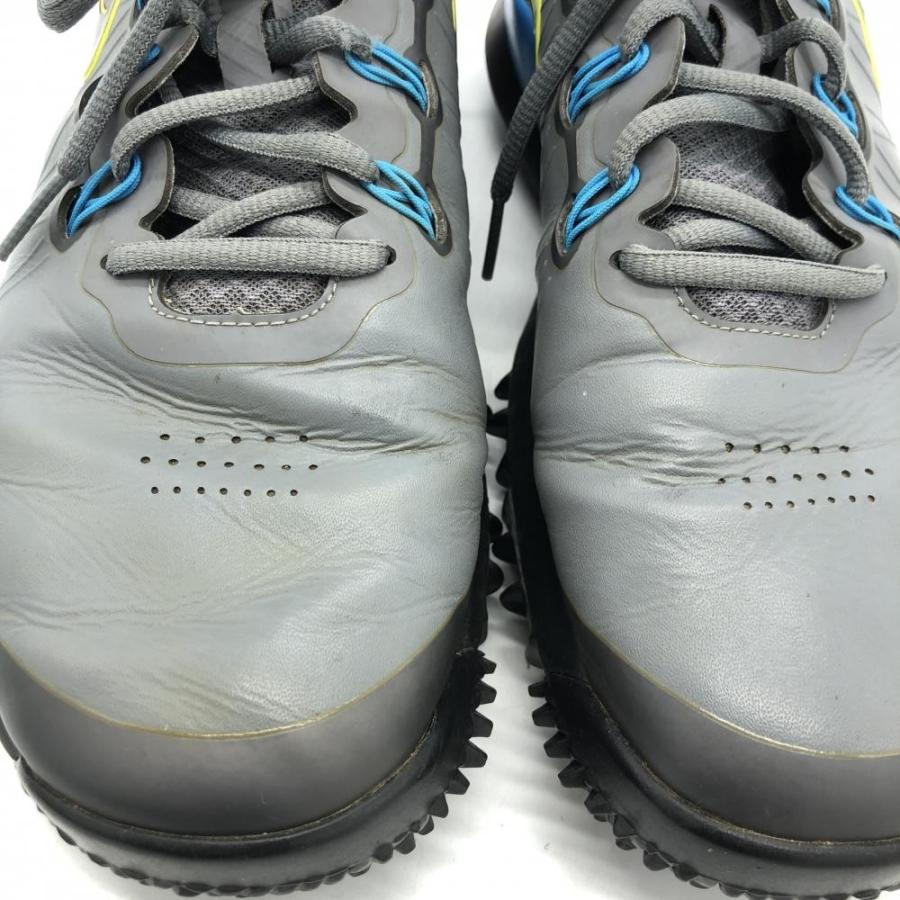 NIKE（ナイキ） ナイキゴルフ ゴルフシューズ グレー×ブルー 605390