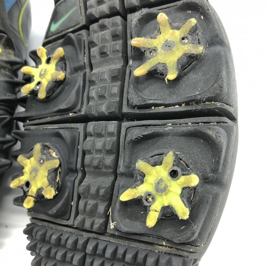 NIKE（ナイキ） ナイキゴルフ ゴルフシューズ グレー×ブルー 605390