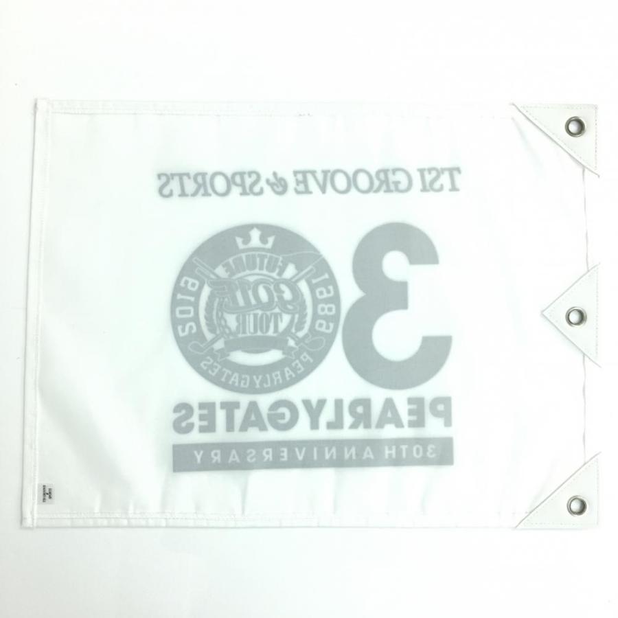 30%OFF価格／(新品)希少＊PEARLY GATES パーリーゲイツ フラッグ 白