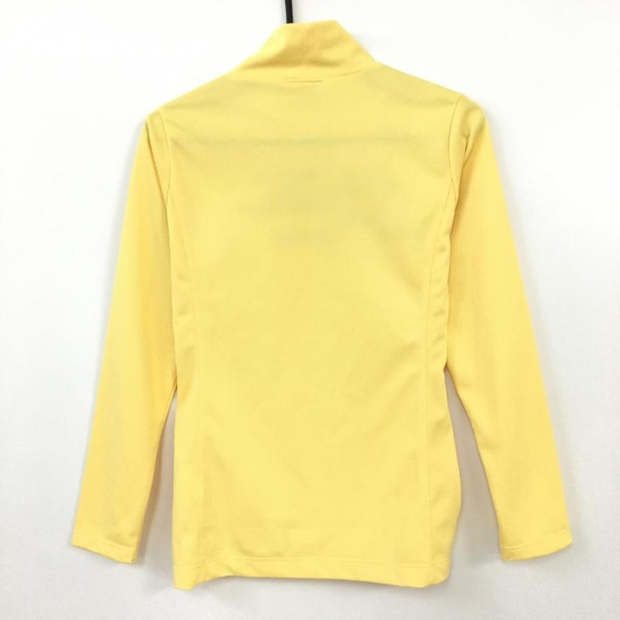 PARADISO パラディーゾ 長袖ハイネックシャツ イエロー×グリーン