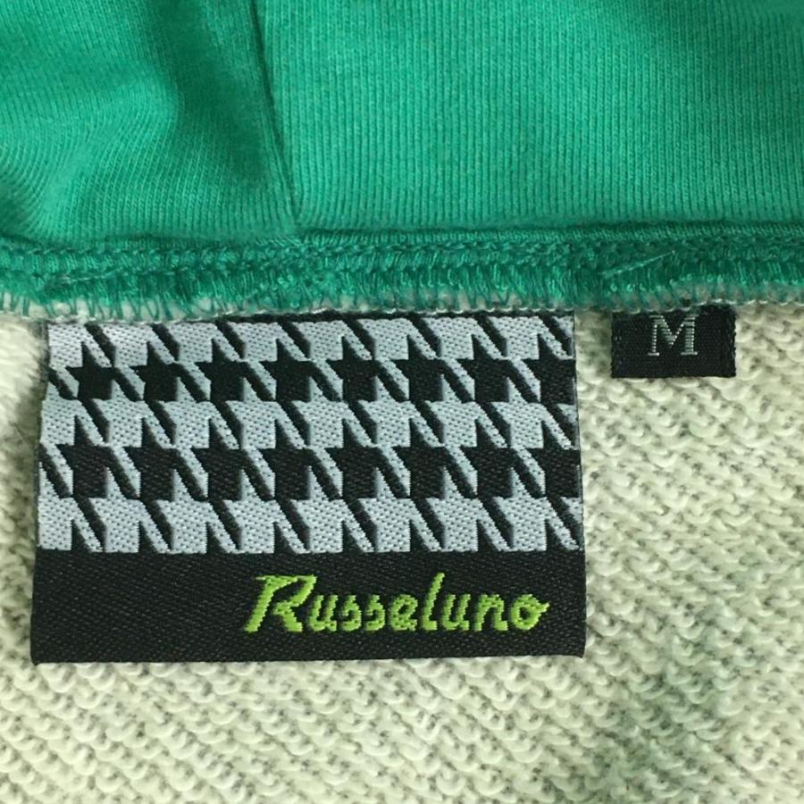 Russeluno ラッセルノ 異素材ジップパーカー グレー×ライト Russeluno ラッセルノ 異素材ジップパーカー グレー×ライト