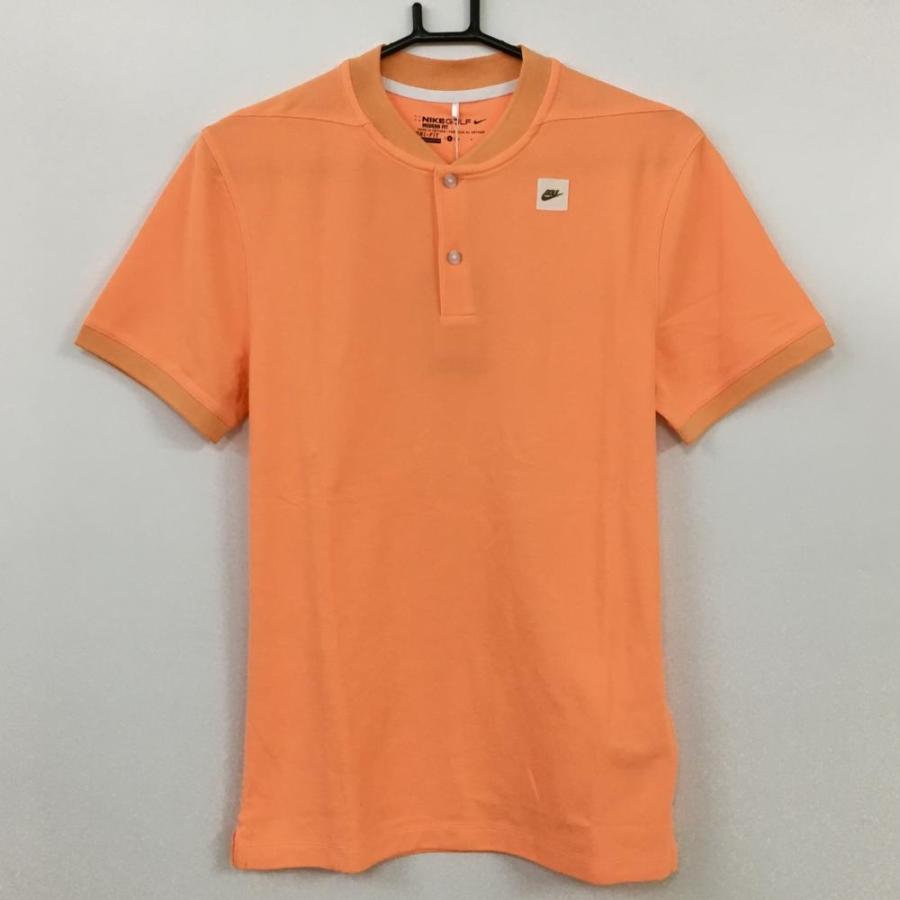 NIKE（ナイキ） ナイキゴルフ 半袖ポロシャツ オレンジ DRI-FIT COOL 