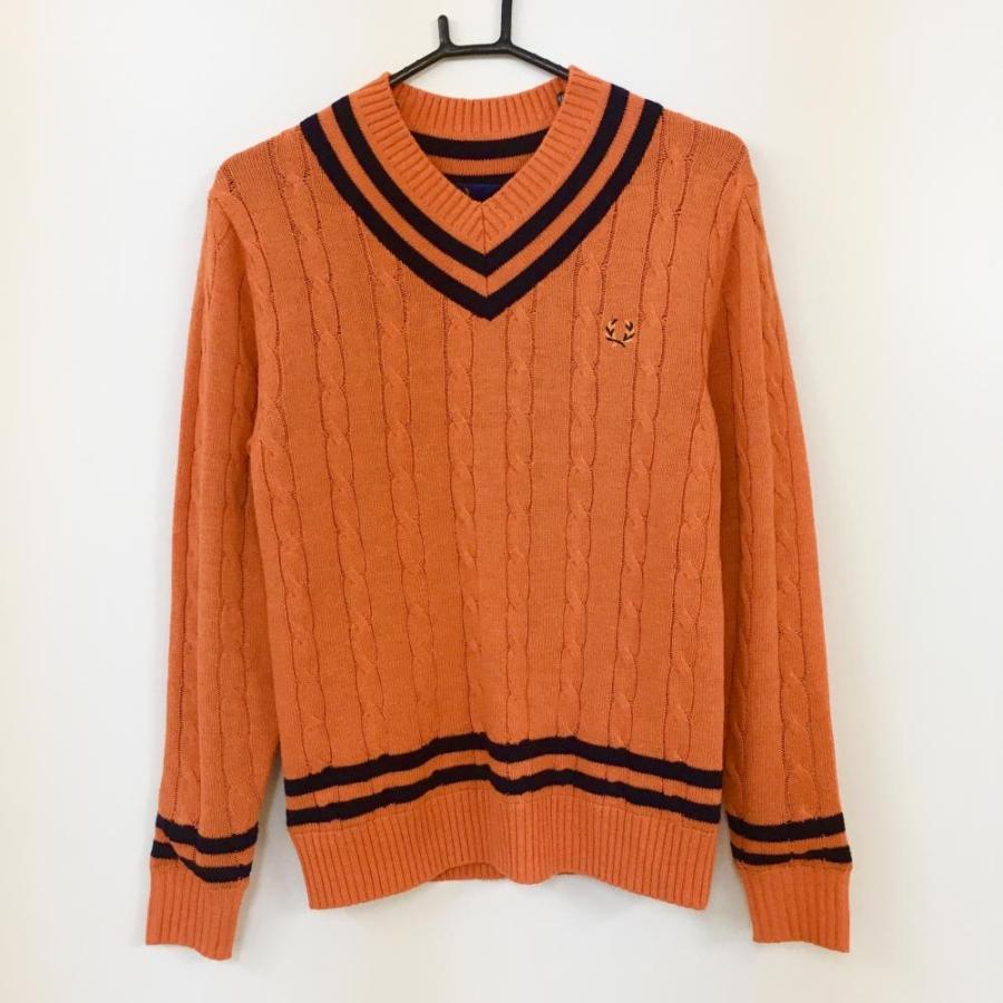 20%OFF価格／(新品)60％OFF〜FRED PERRY フレッドペリー 長袖ニット