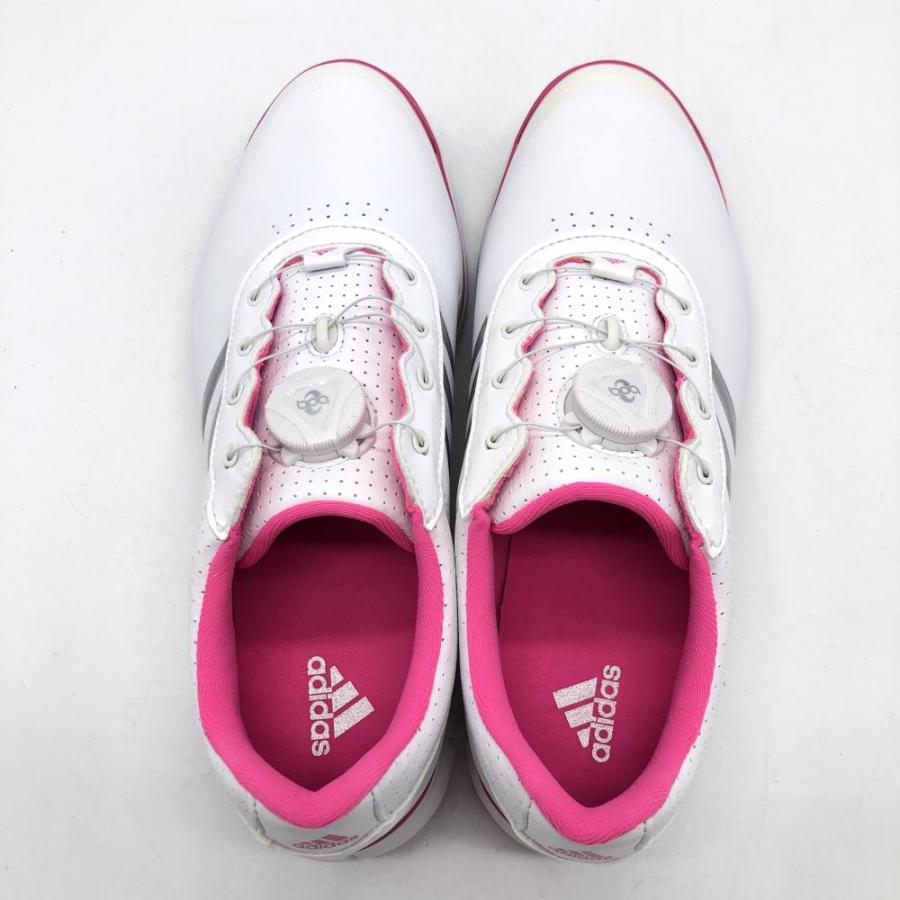 adidas ゴルフシューズ 女性用 ホワイト/ピンク 楽天市場】【公式】アディダス adidas 返品可 ゴルフ 【ゴルフ