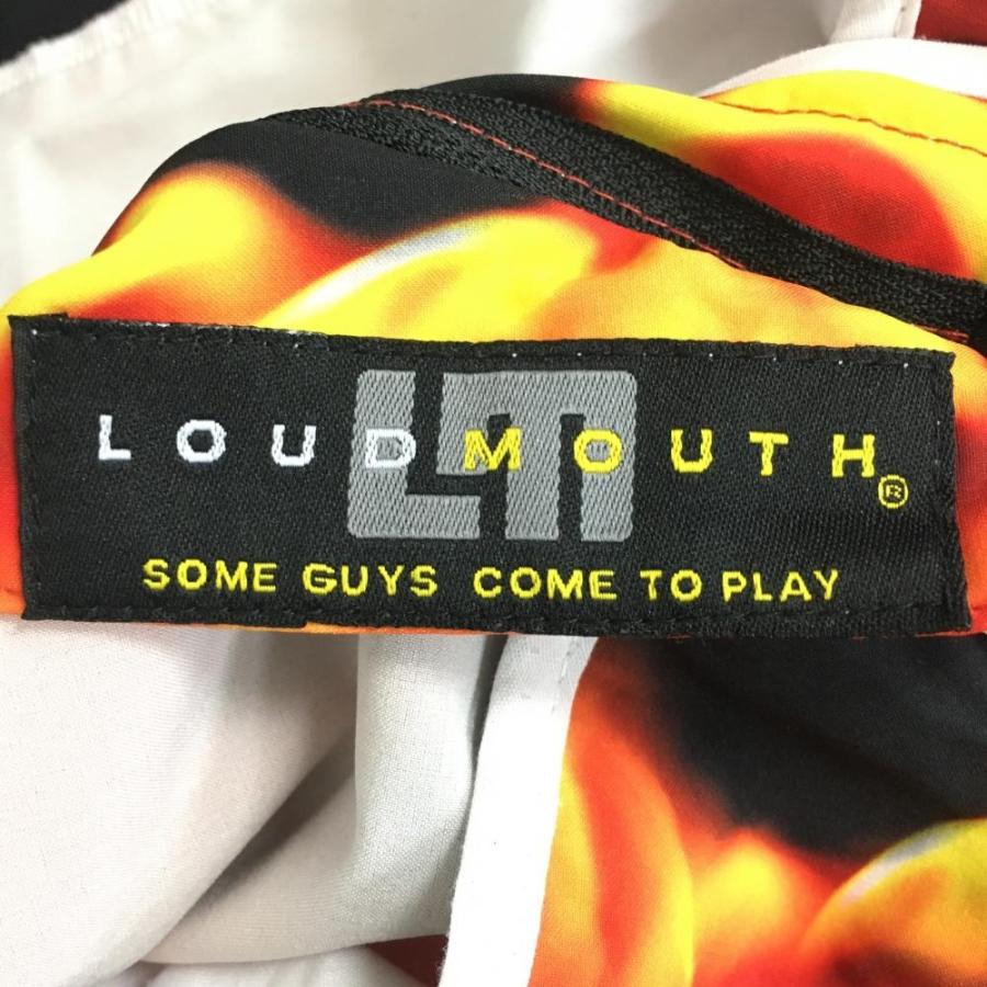 40%OFF価格／(超美品)LOUDMOUTH ラウドマウス ハーフパンツ レッド×黒