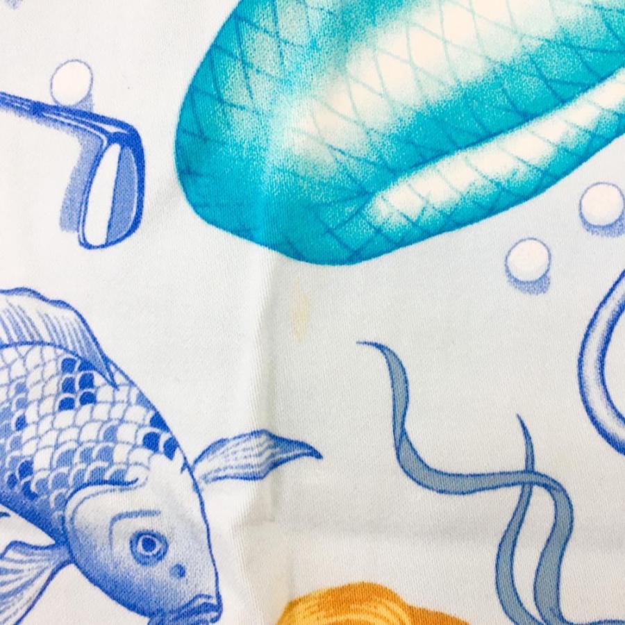 LOUDMOUTH ラウドマウス ゴルフ ウェア LM マーメイド 人魚 パンツ 美品)LOUDMOUTH ラウドマウス ハーフパンツ ライトブルー×イエロー