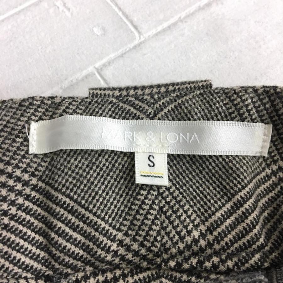 Yoshinori Saito マーク&ロナ チェック柄パンツ グレー 10%OFF価格／(美品)MARK＆LONA マークアンドロナ パンツ グレー