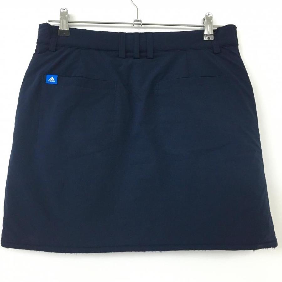 adidas - 美品 アディダス ゴルフウェア スカート ボア レディース ネイビー 25%OFF価格／adidas アディダス リバーシブルスカート ネイビー