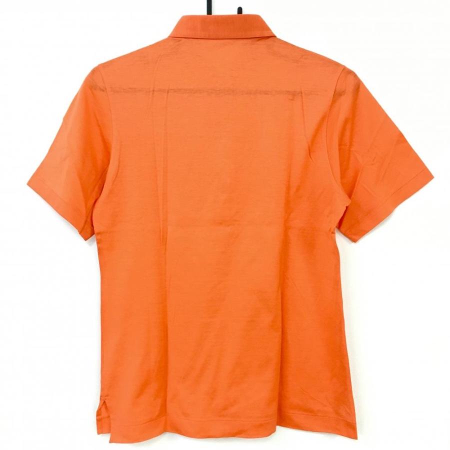 新品未使用　JohnSmedley 半袖ポロシャツ　オレンジ　S JOHN SMEDLEY（ジョンスメドレー） 半袖ポロシャツ メンズ