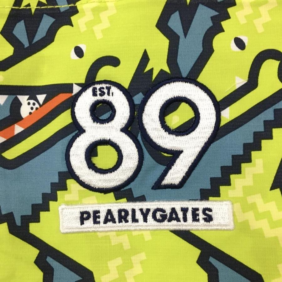 PEARLY GATES パーリーゲイツ スカート ライトグリーン×ダスティブルー