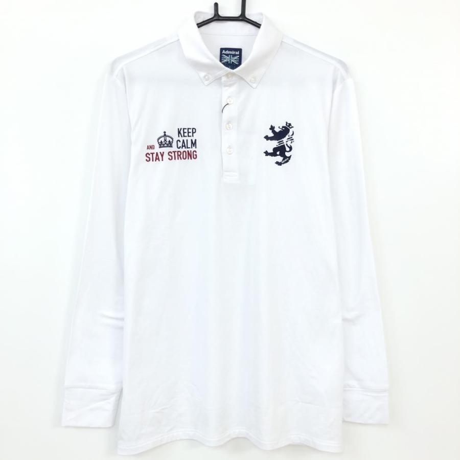 20%OFF価格／(新品)45％OFF〜Admiral アドミラル 長袖ポロシャツ