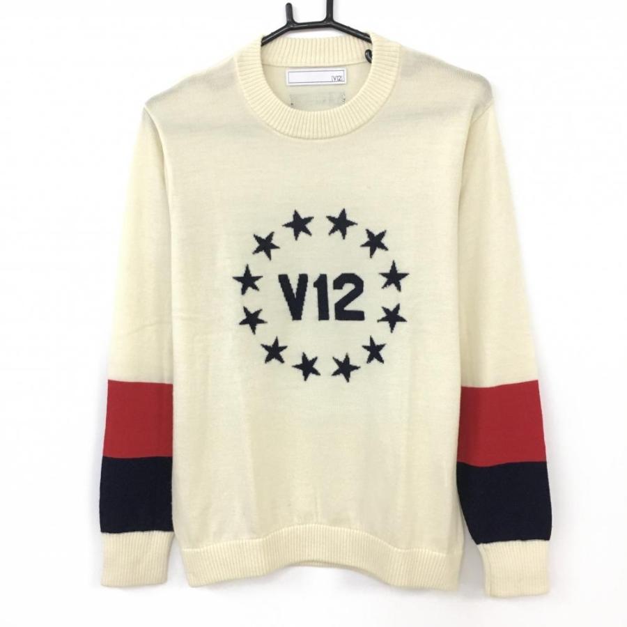 30%OFF価格／【美品】V12 ヴィトゥエルヴ 長袖ニットセーター 