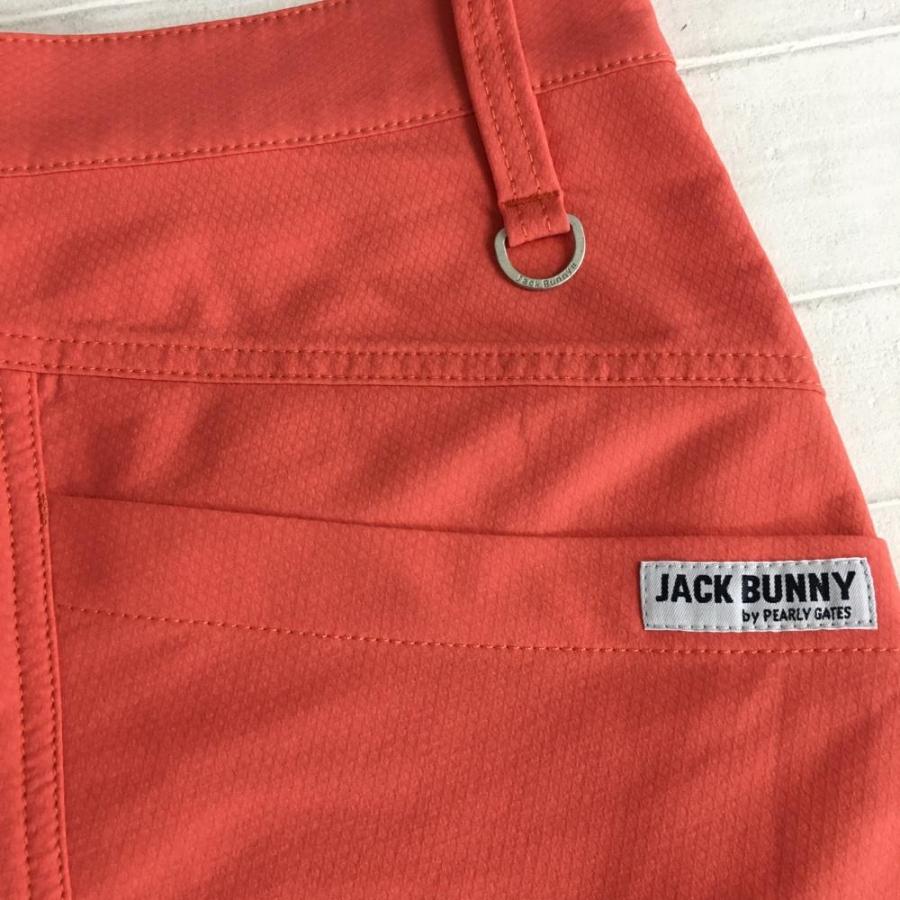 超美品】Jack Bunny ジャックバニー ハーフパンツ オレンジレッド
