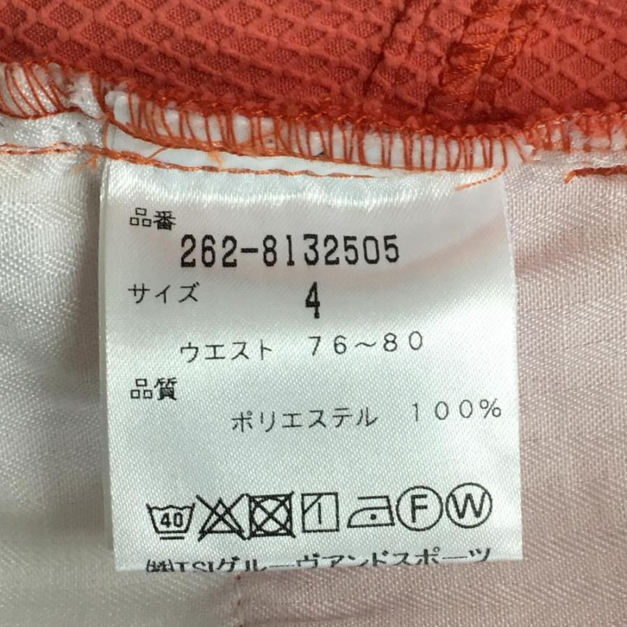 超美品】Jack Bunny ジャックバニー ハーフパンツ オレンジレッド
