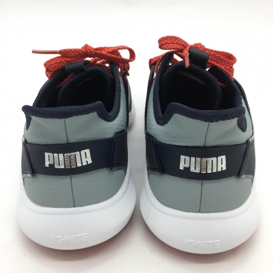 10%OFF価格／(美品)PUMA プーマ スパイクレスゴルフシューズ グレー