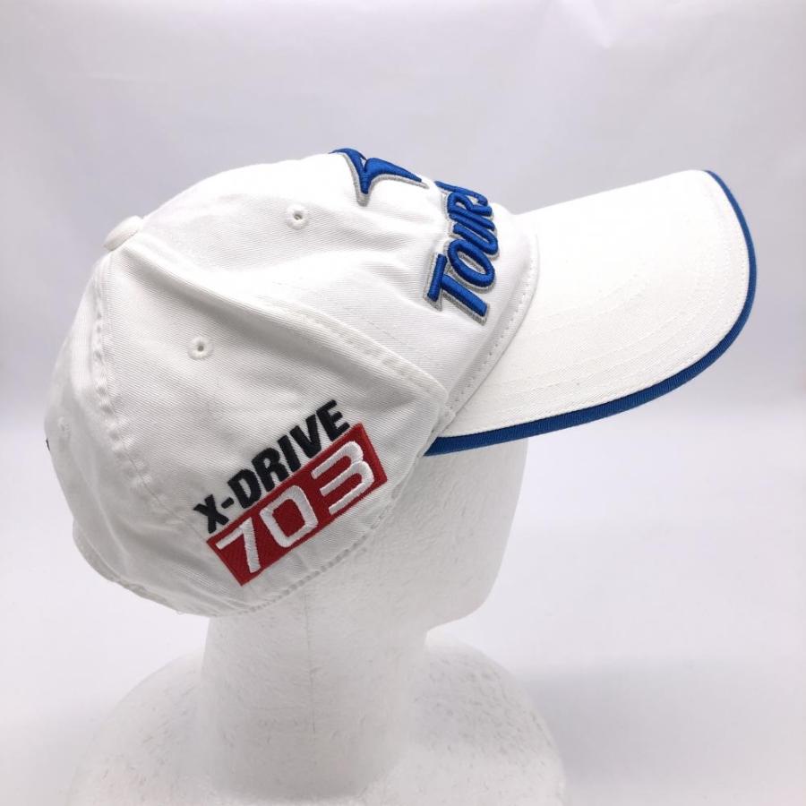 35%OFF価格／TOURSTAGE ツアーステージ キャップ 白×ブルー X-DRIVE