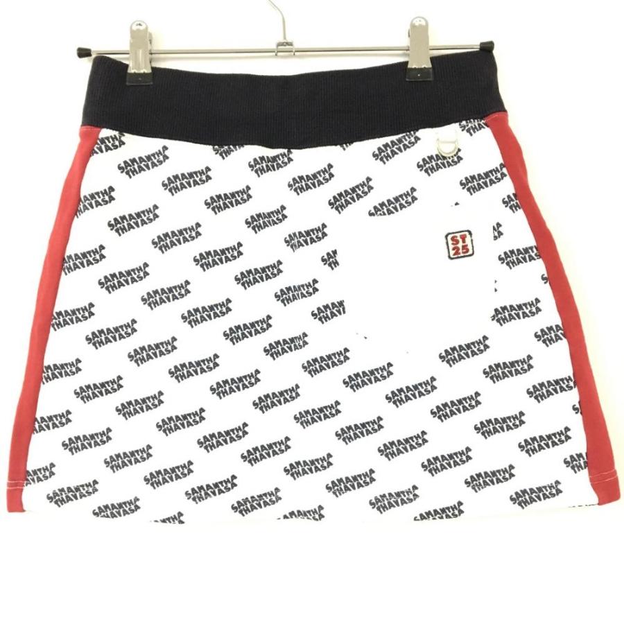 Samantha Thavasa サマンサタバサ スカート ロゴ コットン