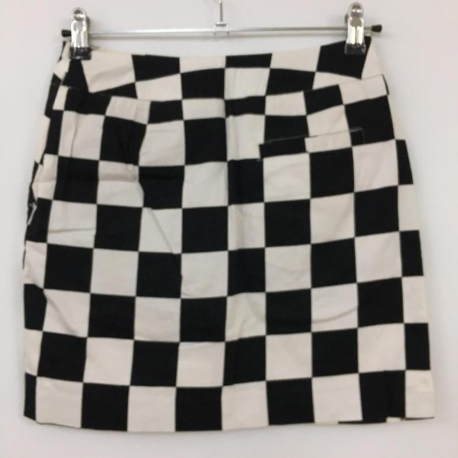 ラウドマウス スカート 黒×白 ブロックチェック柄 内側インナーパンツ レディース US/0 ゴルフウェア LOUDMOUTH(美品)/60%OFF価格 :1-240001094421:レオナード 通販 ★特価60%OFF★LOUDMOUTH ラウドマウス スカート 黒×白 ブロックチェック柄 内側インナーパンツ レディース US ゴルフウェア