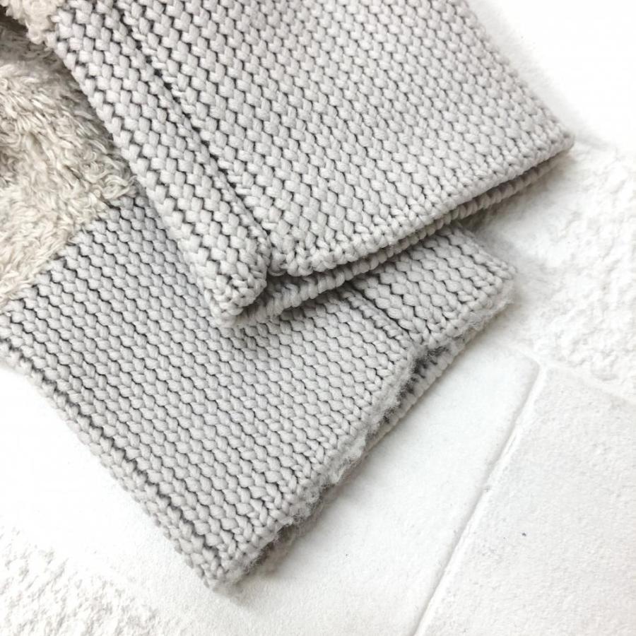 10%OFF価格／(美品)PEARLY GATES パーリーゲイツ 異素材ニットセーター