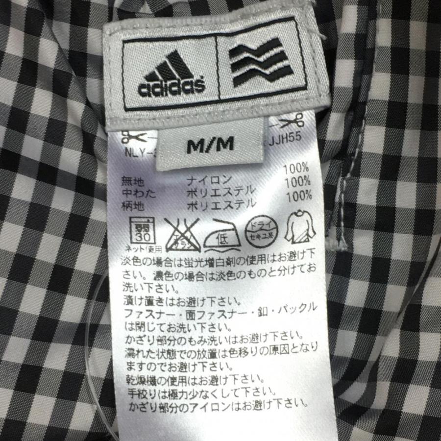 adidas（アディダス） 中綿リバーシブルジャケット ピンク×黒