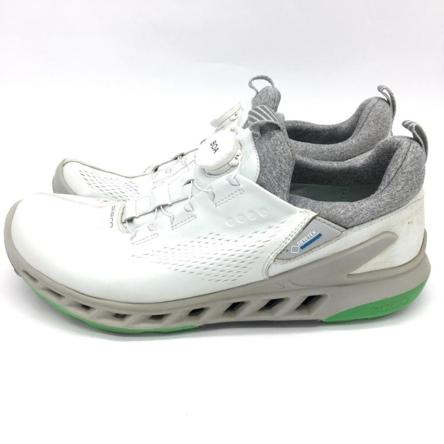 ecco ゴルフシューズ ECCO ゴルフシューズ 43 ホワイト ECCO Golf S Three ウィメンズ