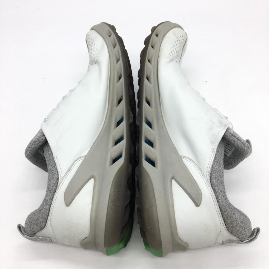 ecco エコー ゴルフシューズ 白×グレー biom バイオム ボア