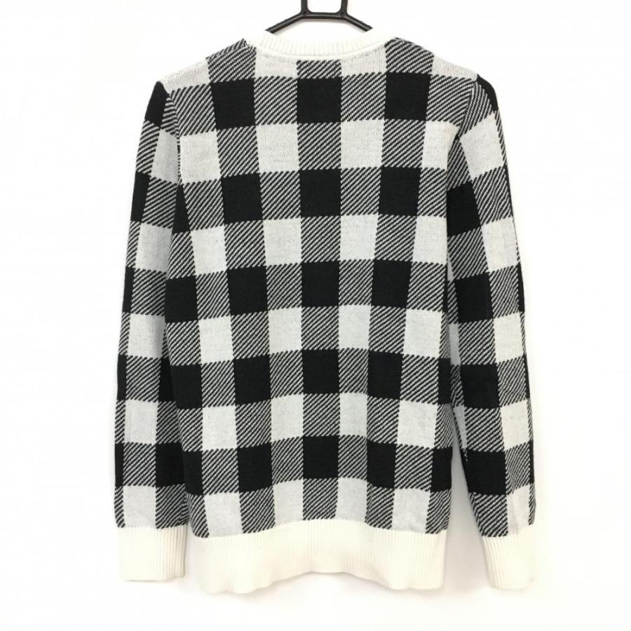 10%OFF価格／(美品)New Balance ニューバランス 長袖ニットセーター 黒