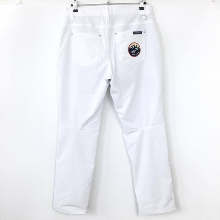 新品タグ付き　Lサイズ　定価1万6000円kappa  ゴルフパンツ Kappa（カッパ） パンツ 白 裏メッシュ 厚手 膝3D メンズ L ゴルフ