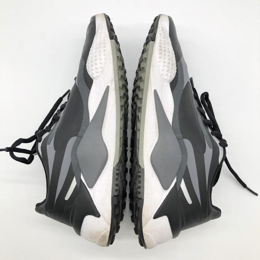 PUMA プーマ ゴルフシューズ 黒×グレー スパイクレス RS-G