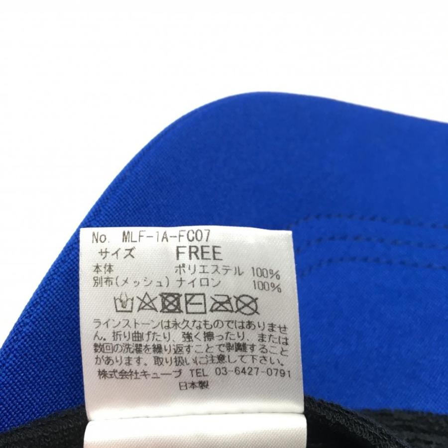 MARK&LONA（マークアンドロナ） メッシュキャップ ブルー×ネイビー