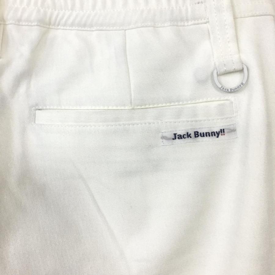Jack Bunny!!（ジャックバニー） パンツ 白 シンプル 織生地 ポケット