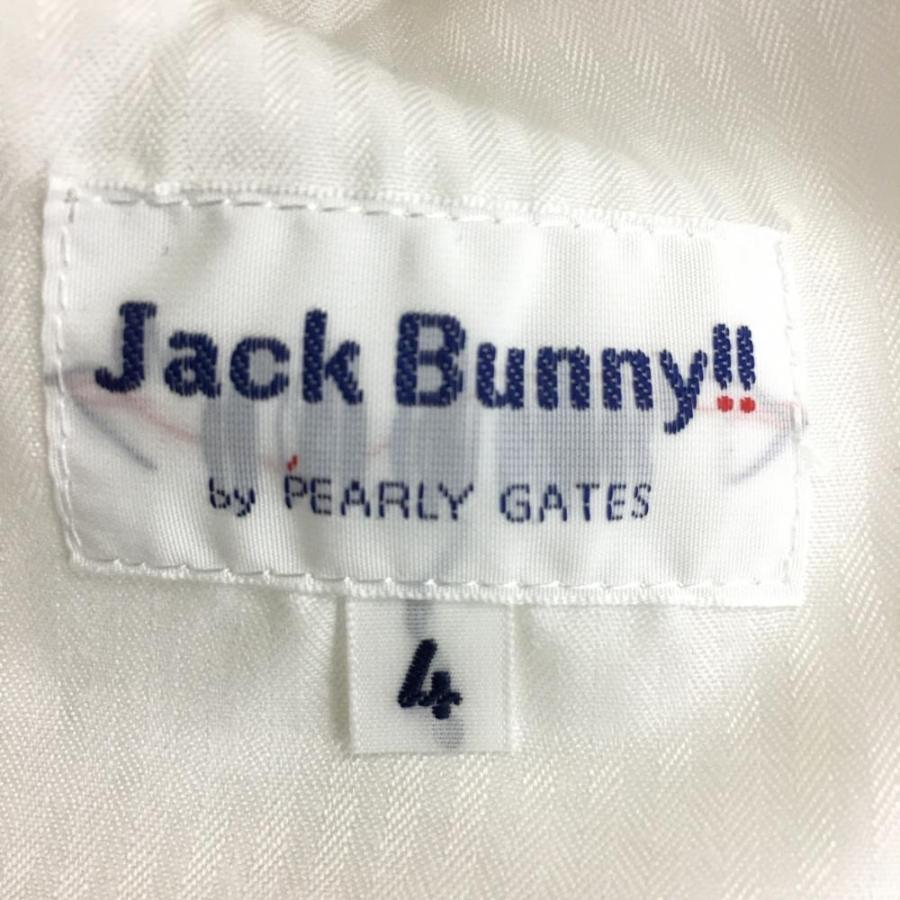30%OFF価格／(超美品)Jack Bunny ジャックバニー パンツ 白 凹凸生地