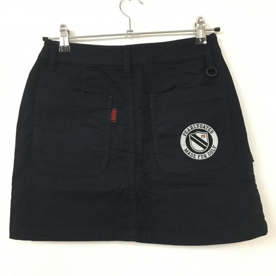 20%OFF価格／PEARLY GATES パーリーゲイツ スカート ネイビー バック