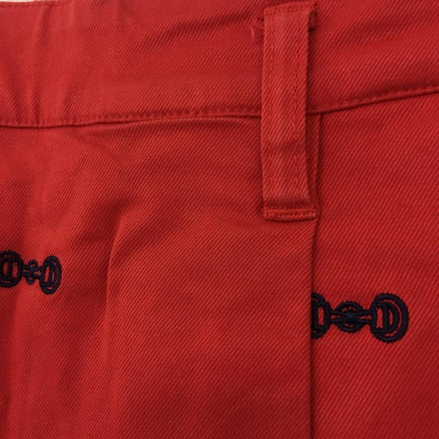 Pearly Gates ロゴプリント スカート レッド PEARLY GATES パーリーゲイツ スカート レッド×ネイビー 総柄