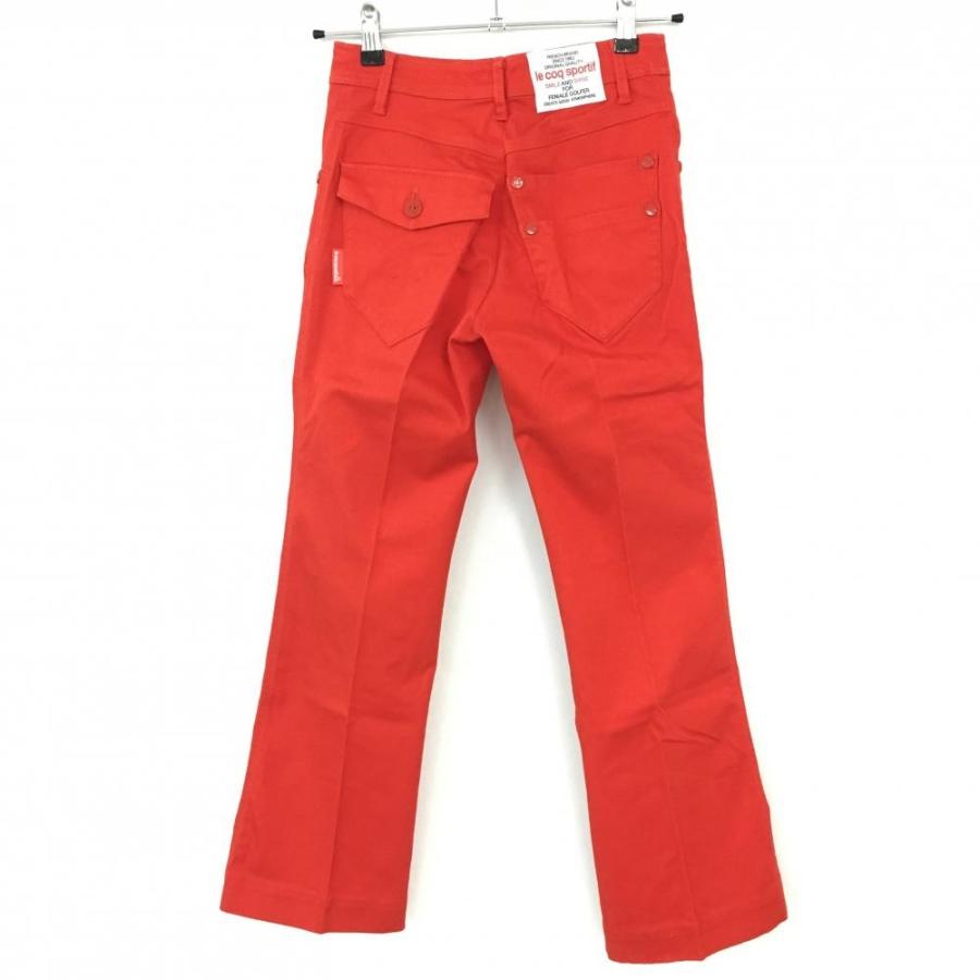 le coq sportif ルコック パンツ レッド シンプル 複数ポケット