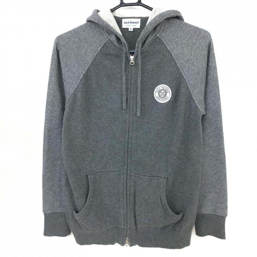 15%OFF価格／(美品)Jack Bunny ジャックバニー 切替ニットパーカー  