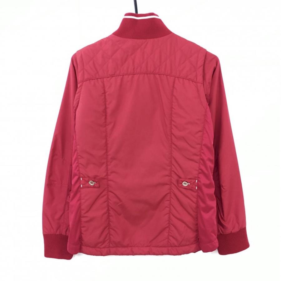 Munsingwear（マンシングウェア） 2WAY中綿ジャケット レッド 一部