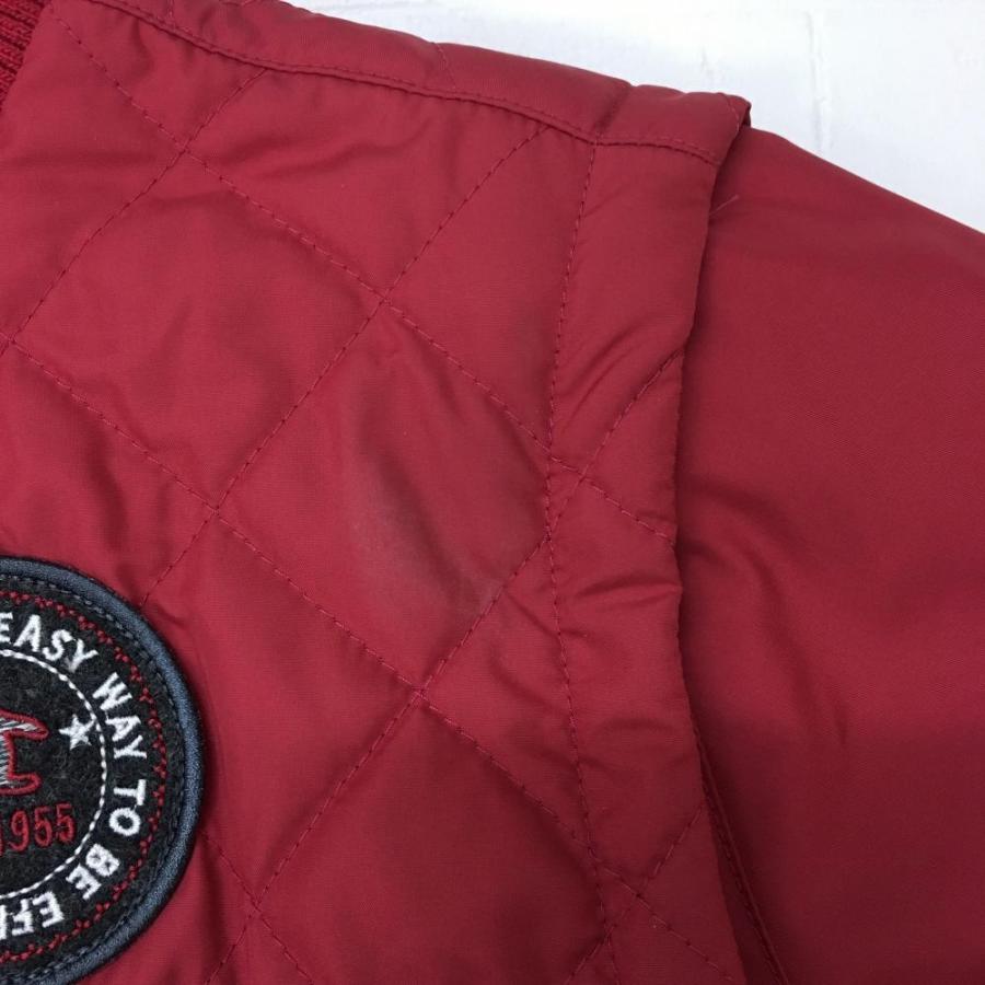 Munsingwear（マンシングウェア） 2WAY中綿ジャケット レッド 一部