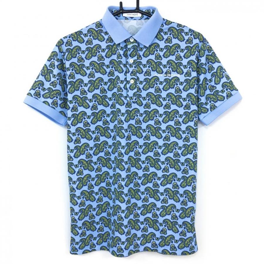 10%OFF価格／(超美品)JUN＆ROPE ジュンアンドロペ 半袖ポロシャツ