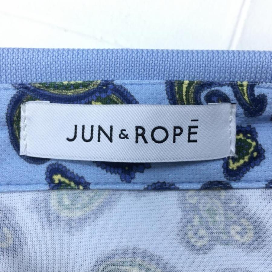10%OFF価格／(超美品)JUN＆ROPE ジュンアンドロペ 半袖ポロシャツ