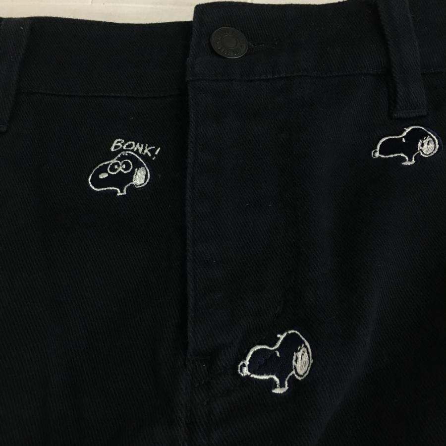 PEARLY GATES パーリーゲイツ スカート ネイビー×白 スヌーピー総柄