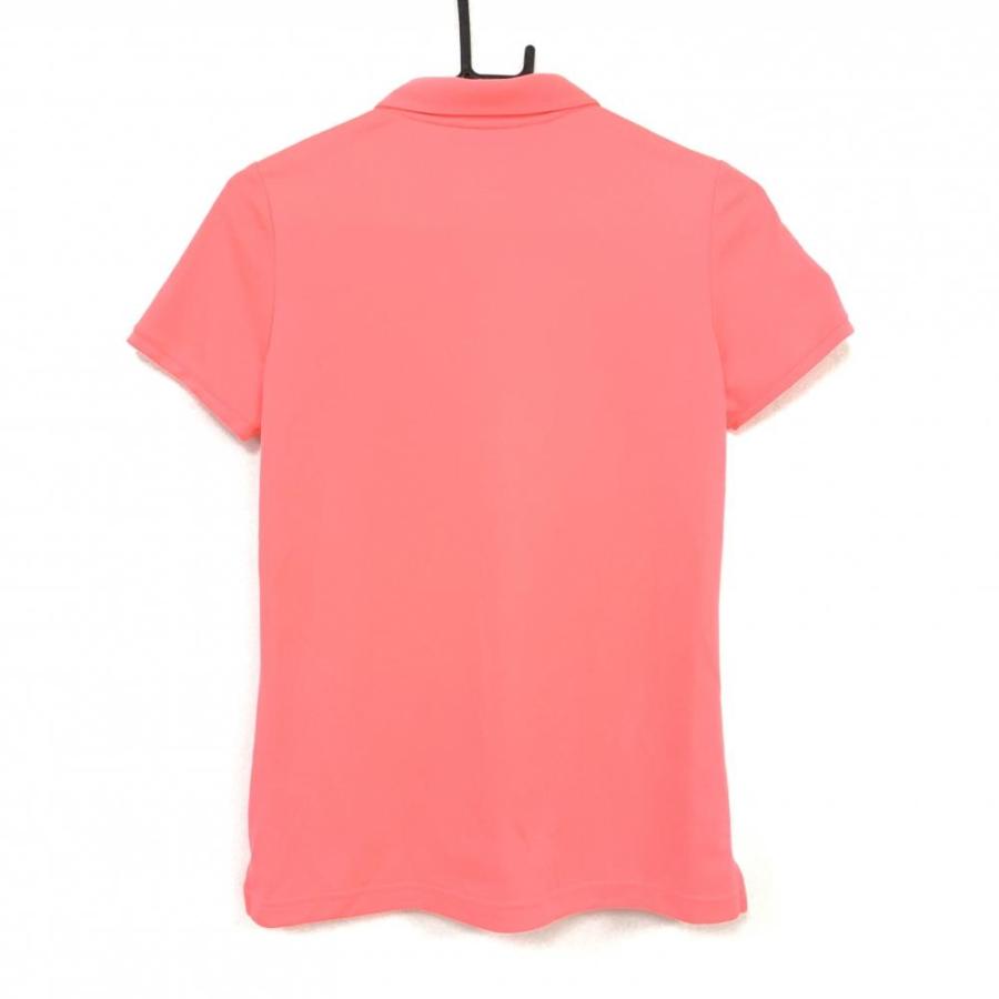 adidas アディダス 半袖ポロシャツ 蛍光ピンク ジュニア キッズ IMG