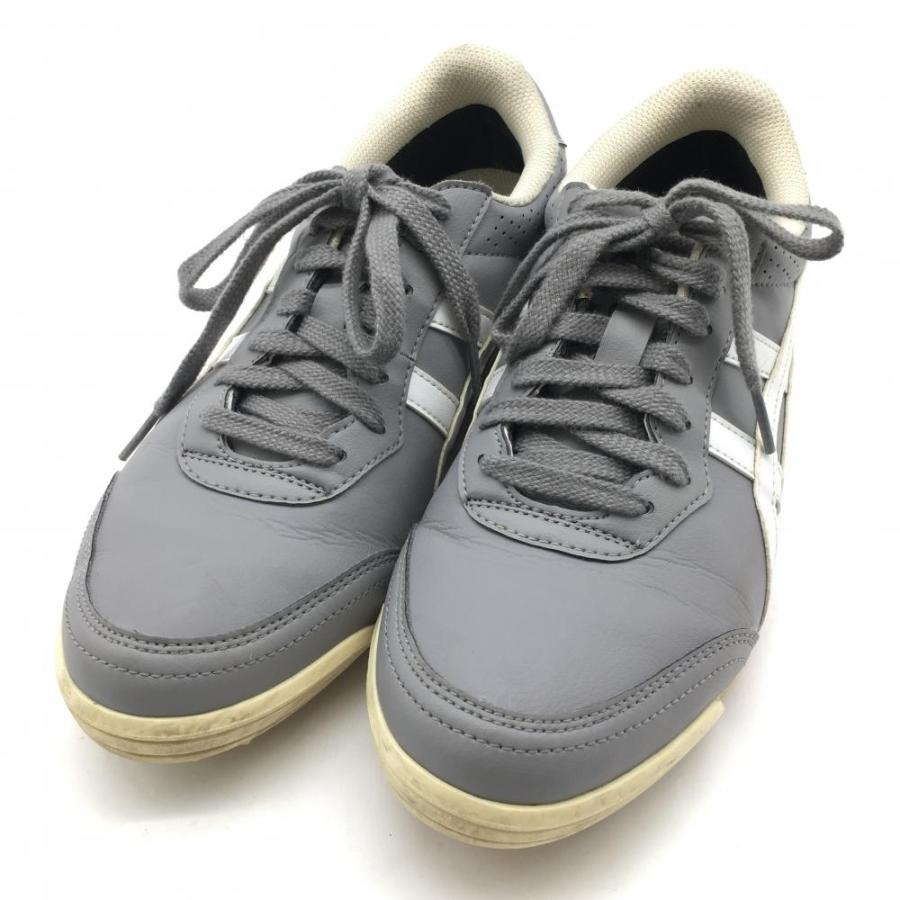 ASICS（アシックス） スパイクレスゴルフシューズ グレー×白 TGN915