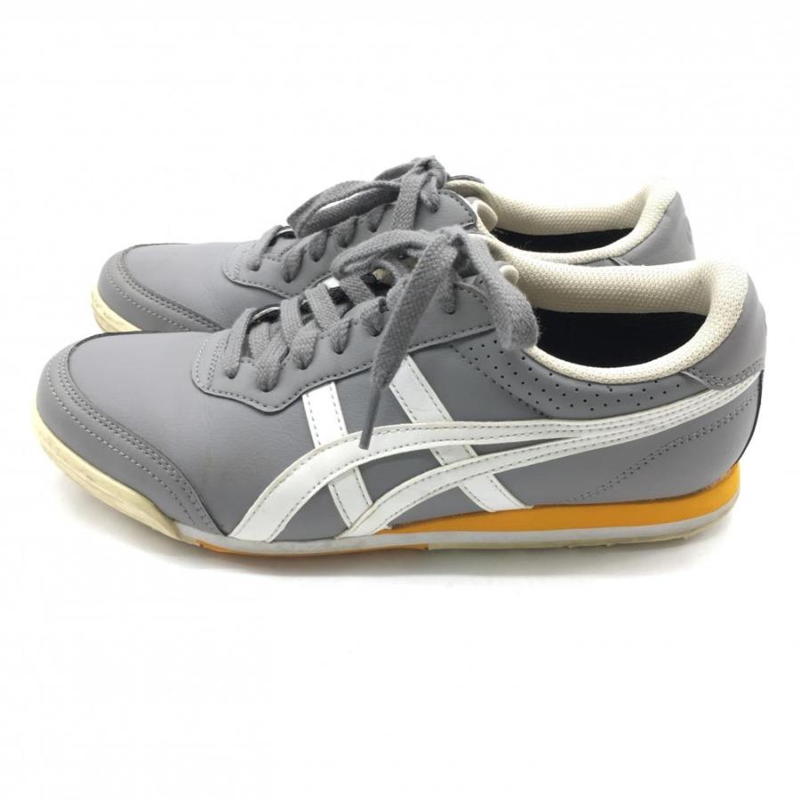 ASICS（アシックス） スパイクレスゴルフシューズ グレー×白 TGN915