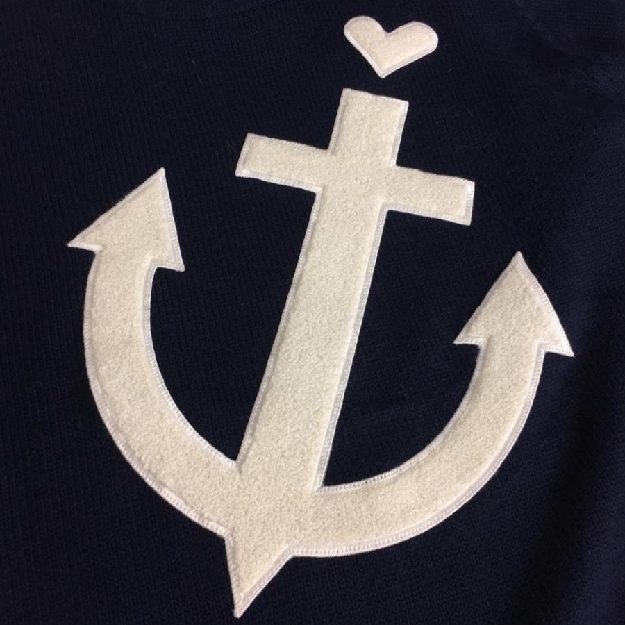 ビバハートニット セーター☆イカリマーク☆マリンスタイル 【公式通販】