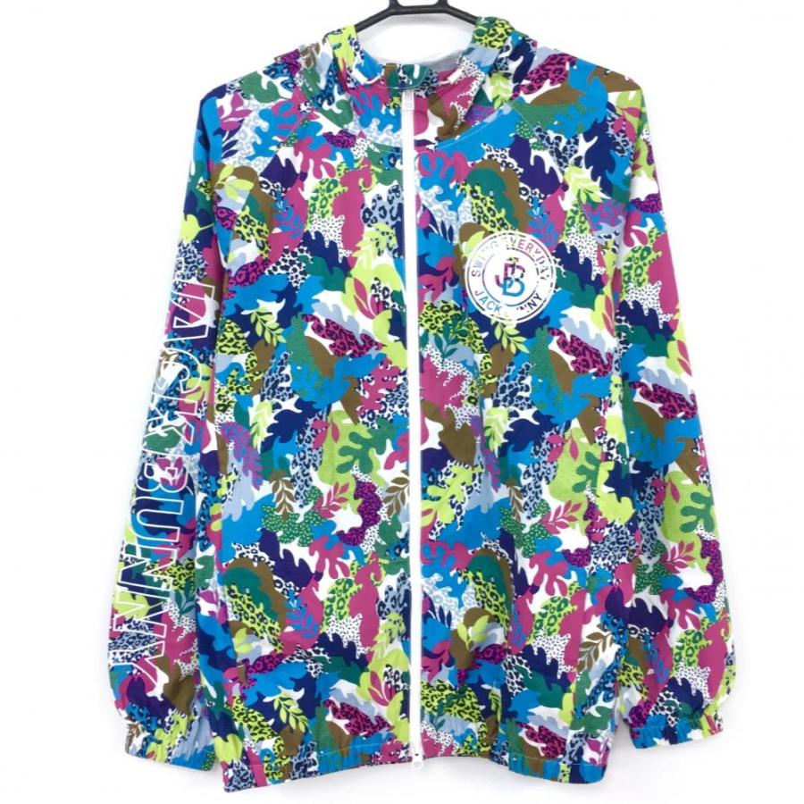 ジャックバニー ジャケットブルゾン マルチカラー ウィンドパーカー  